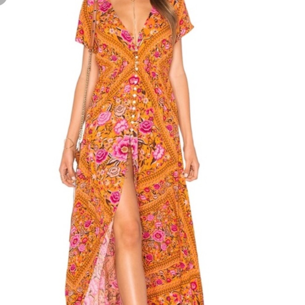 Spell & The Gypsy Yellow Babushka dress